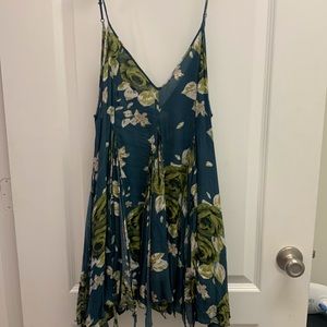 Free People Floral Mini Dress